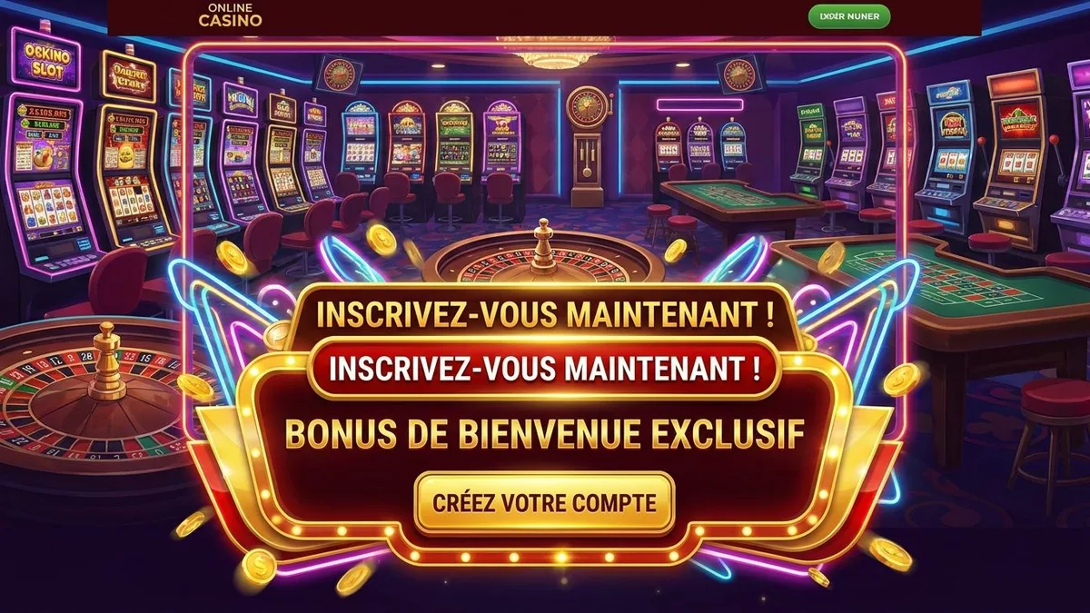 Inscription avec bonus